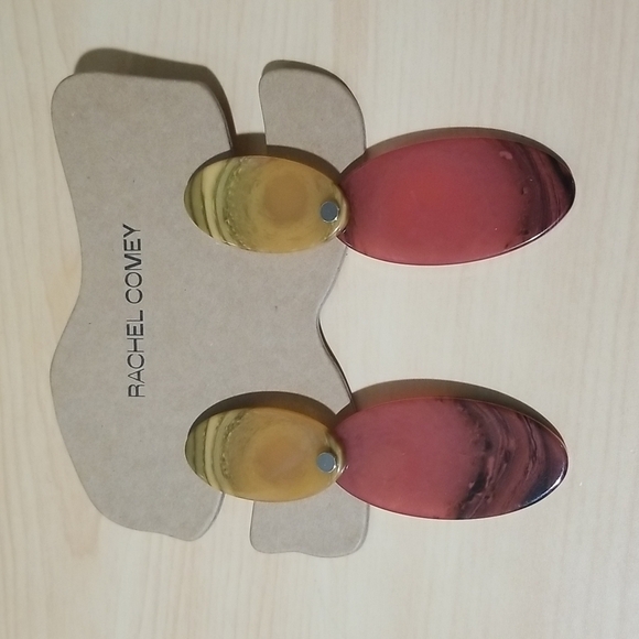 💕RACHEL COMEY💕 Two-Tone Acetate Ombre Drop Earrings NWT - Picture 1 of 7